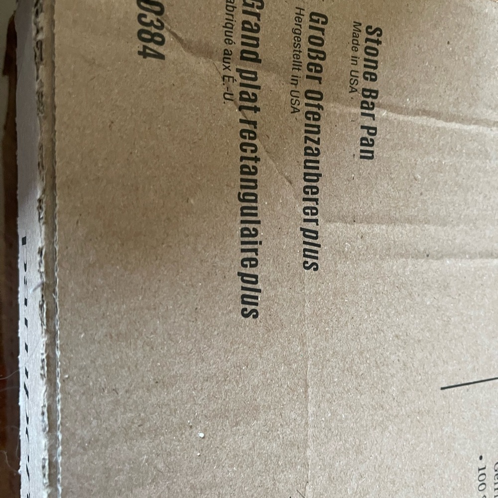 Stone bar pan new in box.